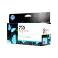 OEM HP 730 (P2V64A) Inkjet, Yellow, 130 Yield