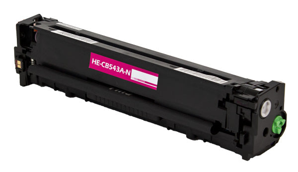 Compatible HP 125A (CB543A) Toner Cartridge, Magenta, 1.4K Yield