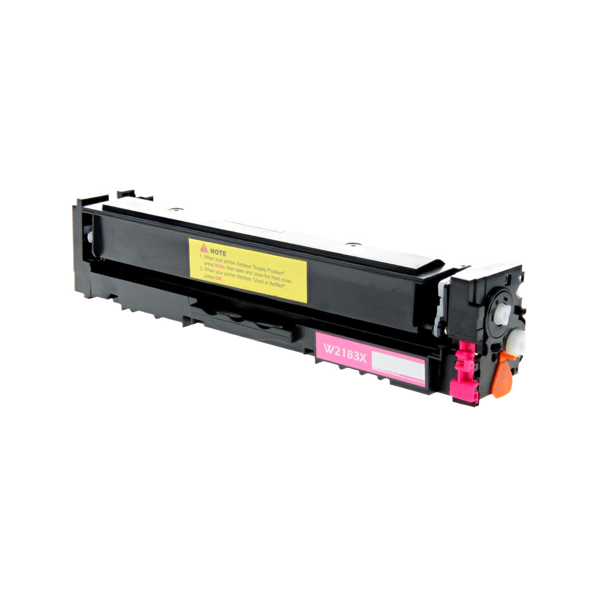 Compatible HP 218X (W2183X) Toner Cartridge, Magenta, 2.5K High Yield, DIY(No Chip)