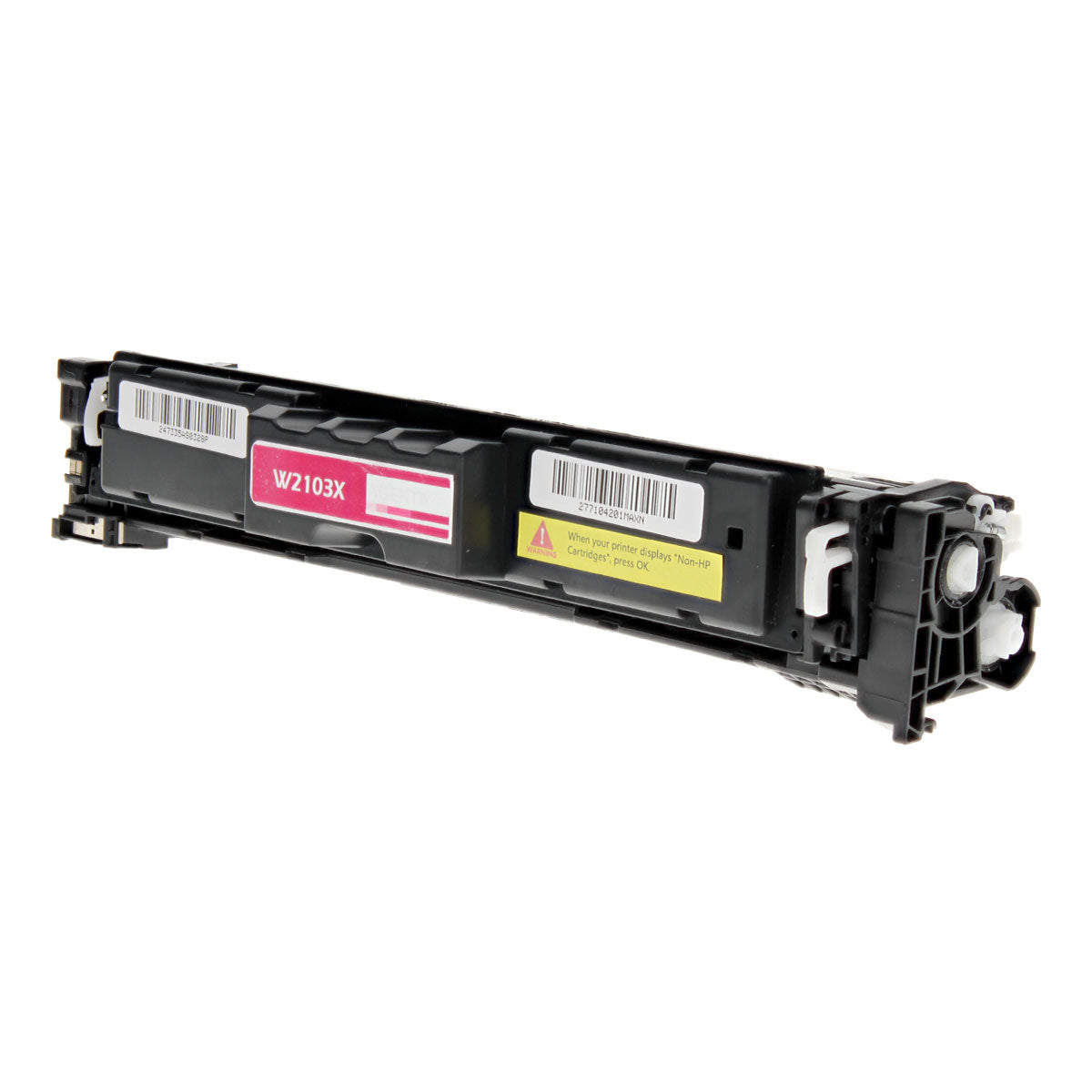 Compatible HP 210X (W2103X) Toner Cartridge, Magenta, 5.5K High Yield, (New Chip), Will not work with E series