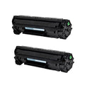 Compatible HP 83A (CF283A) Toner Cartridge, Black, 1.5K Yield, 2 Cartridge Value Pack