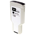 Remanufactured HP 728 (F9J68A) Wide Format, Matte Black, 300ml Yield