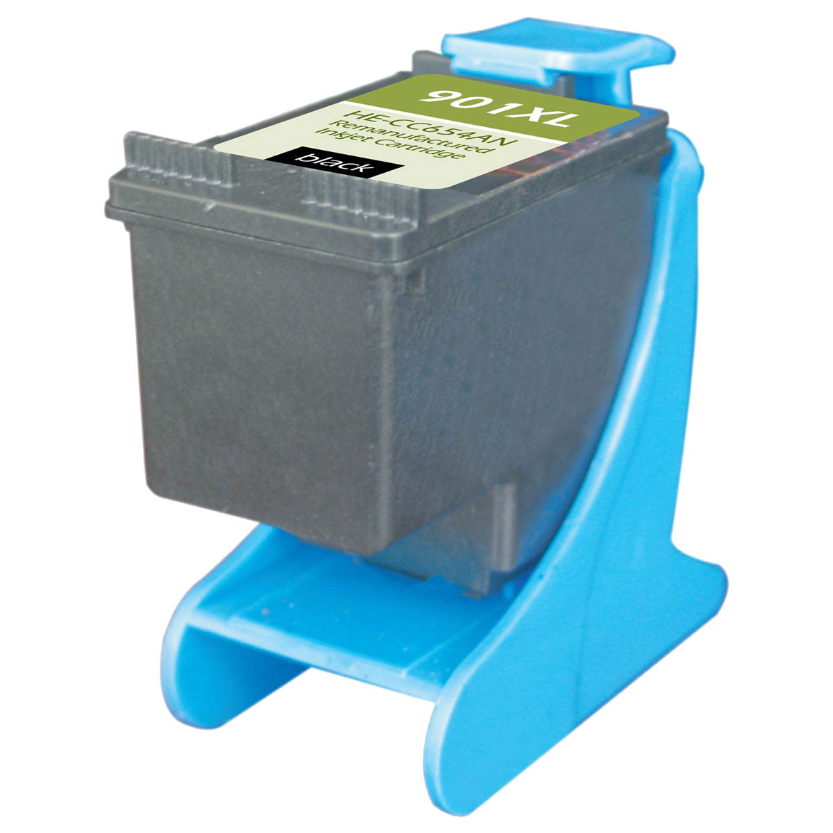 Remanufactured HP 901XL (CC654AN) InkJet Cartridge, Black, 700 High Yield