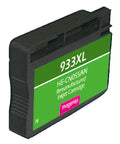 Remanufactured HP 933XL (CN055AN) InkJet Cartridge, Magenta, 825 High Yield, Read Ink Level