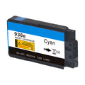 Remanufactured HP 936e (4S6V3LN) Inkjet Cartridge, Cyan, 1650 High Yield, (New Chip), Not functional in -E printers