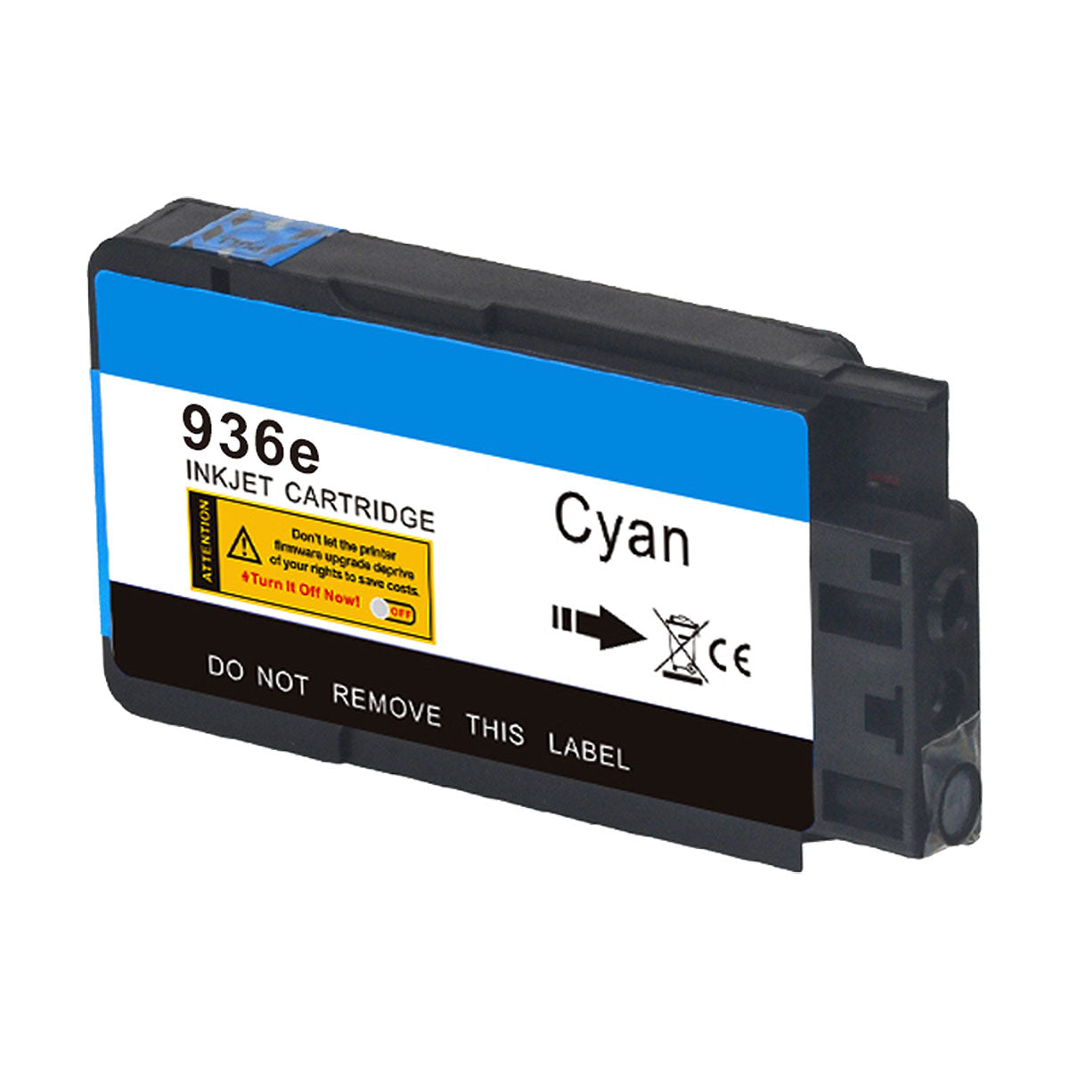 Remanufactured HP 936e (4S6V3LN) Inkjet Cartridge, Cyan, 1650 High Yield, (New Chip), Not functional in -E printers