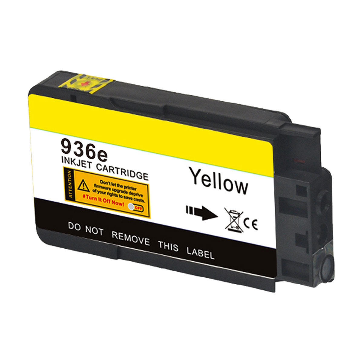 Remanufactured HP 936E (4S6V5LN) Inkjet Cartridge, Yellow, 1650 High Yield, (New Chip), Not functional in -E printers