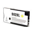 Remanufactured HP 962XL (3JA02AN) InkJet Cartridge, Yellow, 1.6K High Yield, New Chip, Firmware Update Enhanced
