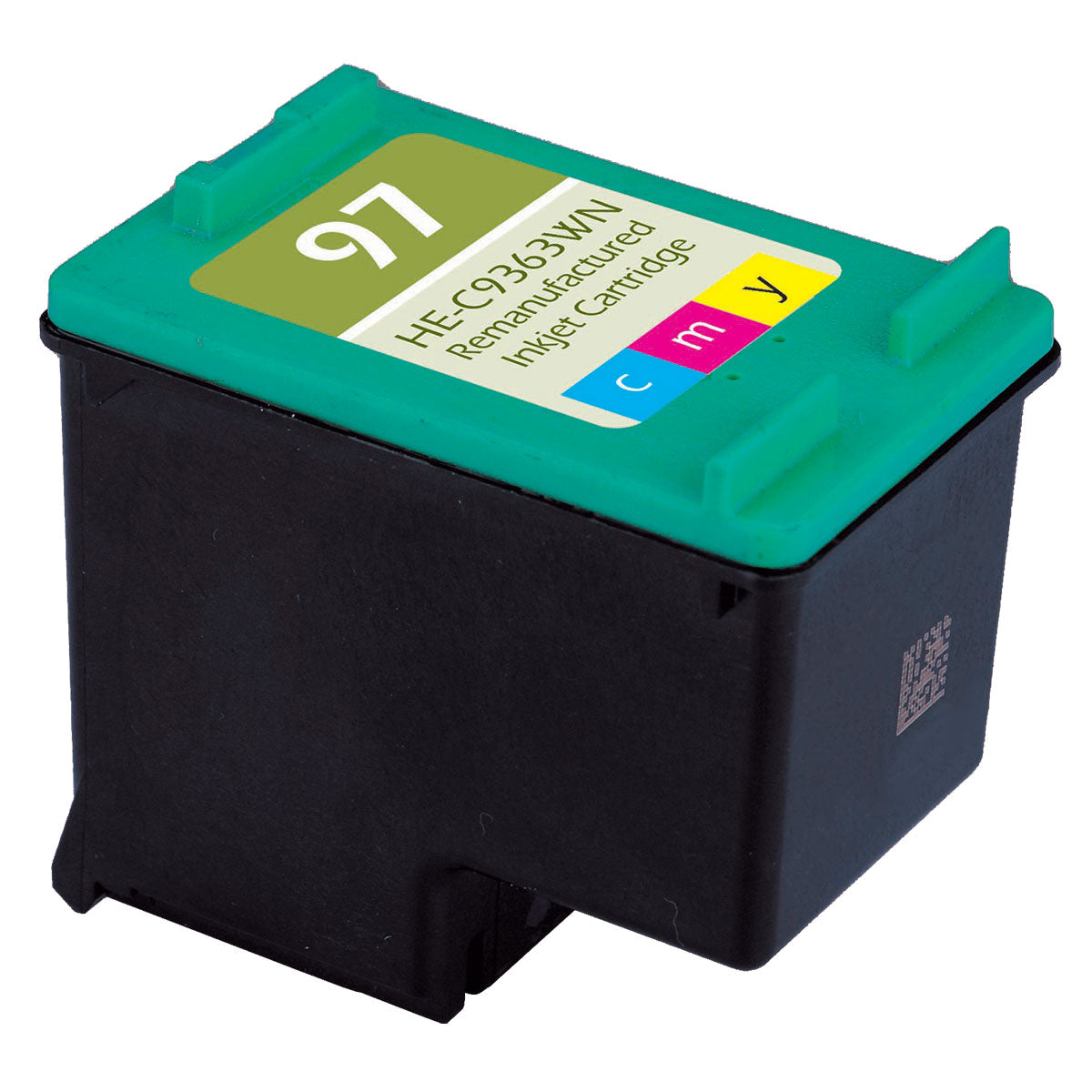 Remanufactured HP 97 (C9363WN) InkJet Cartridge, Tri-Color, 560 Yield