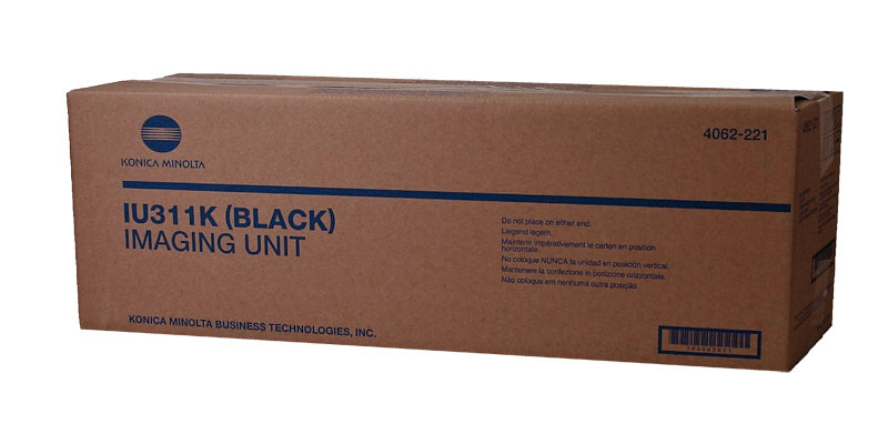 OEM Konica Minolta IU311K (4062221) Drum Unit, Black, 70K Yield
