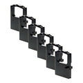 Compatible Okidata Microline 420 421 490 491 (42377801) Printer Ribbon, Black, 4 Million Characters, 6 Cartridge Value Pack