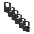 Compatible Okidata 52102001P Printer Ribbon, Purple, 6 Pack Value Pack