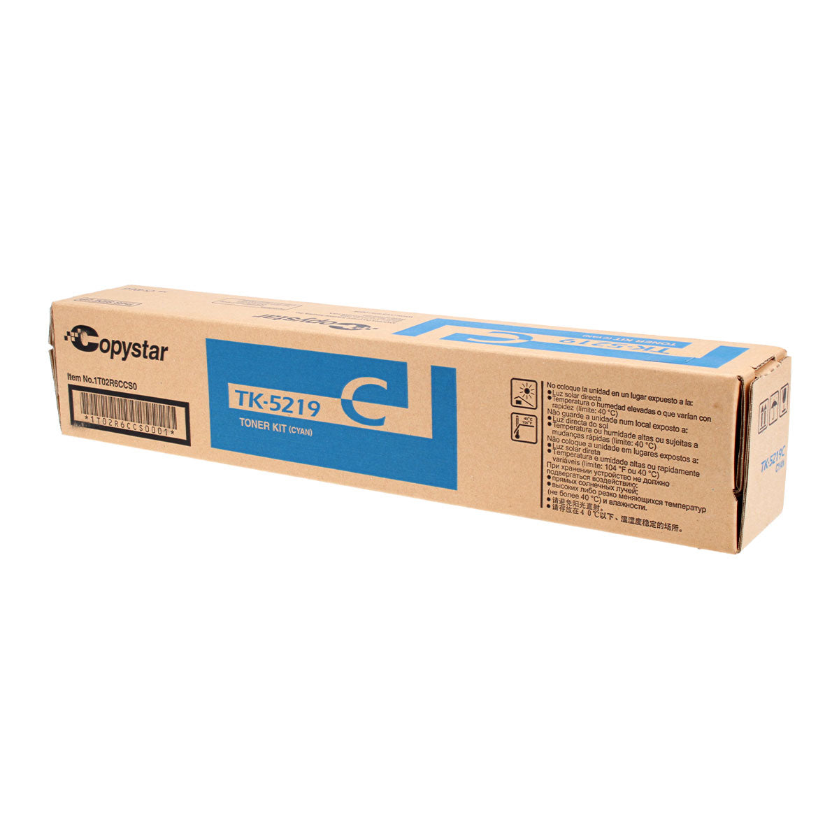 OEM Kyocera Mita TK-5217C (1T02R6CUS0) Toner Cartridge, Cyan, 15K Yield