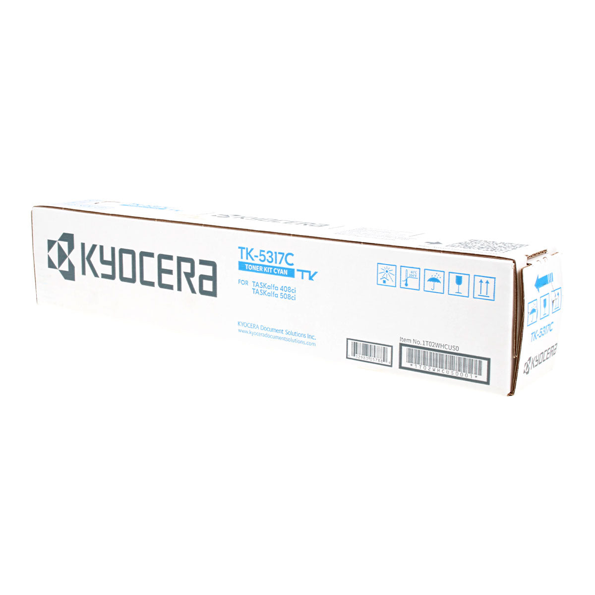 OEM Kyocera Mita TK-5317C (1T02WHCUS0) Toner Cartridge, Cyan, 18K Yield