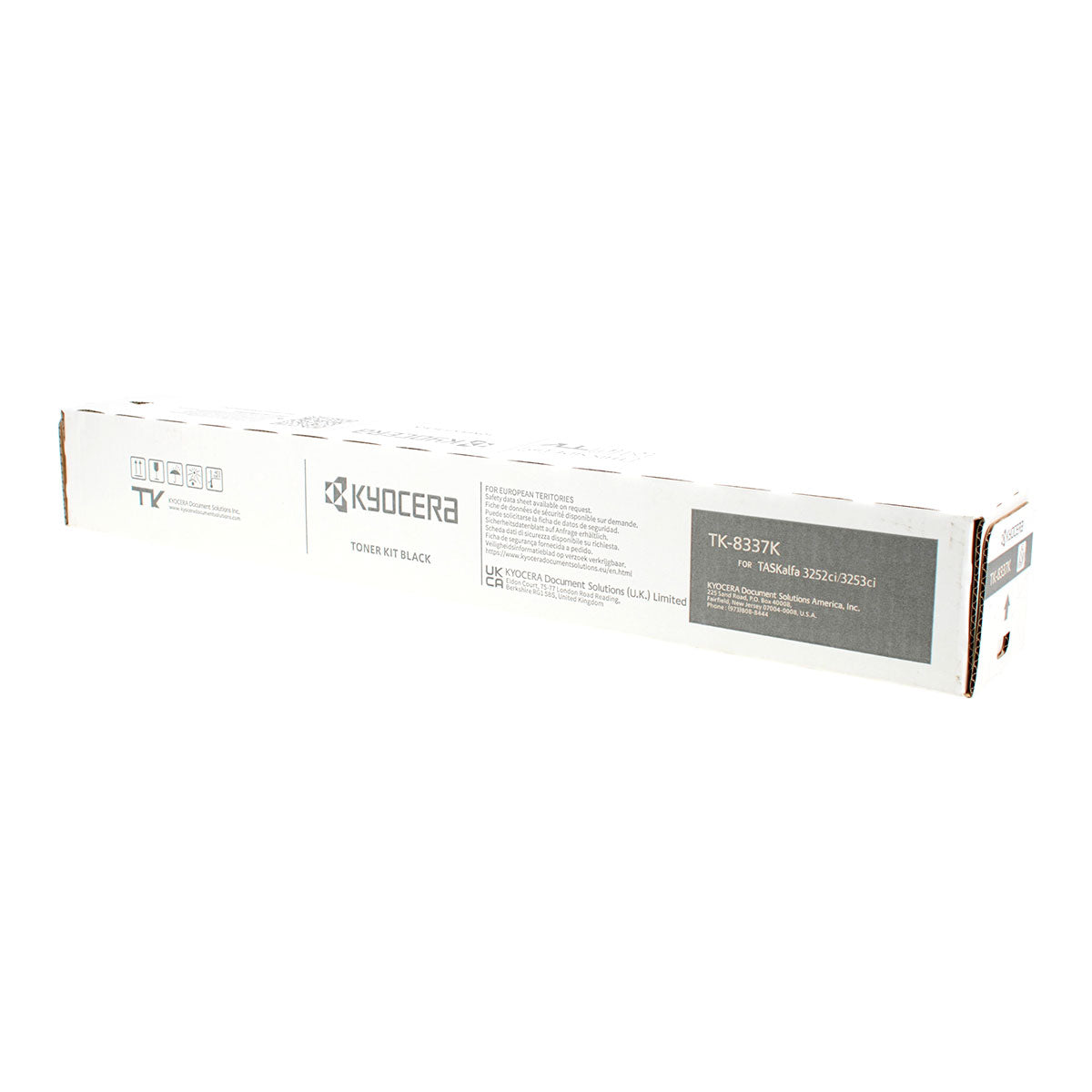 OEM Kyocera Mita TK-8337K (1T02RL0US0) Toner Cartridge, Black, 25K Yield