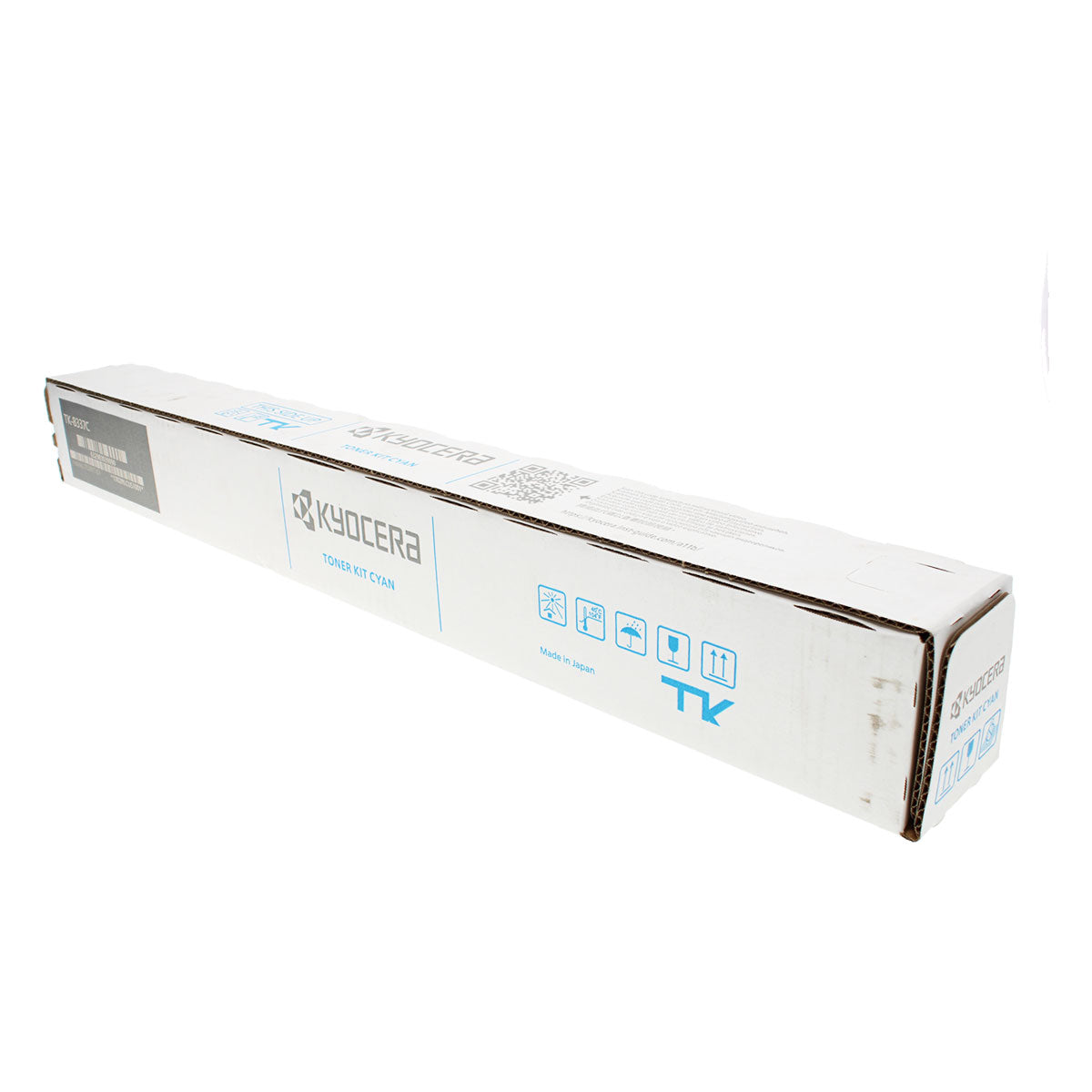 OEM Kyocera Mita TK-8337C (1T02RLCUS0) Toner Cartridge, Cyan, 15K Yield