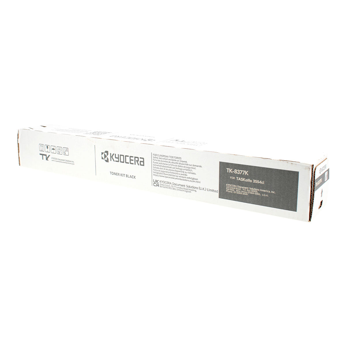 OEM Kyocera Mita TK-8377K (1T02XD0US0) Toner Cartridge, Black, 30K Yield