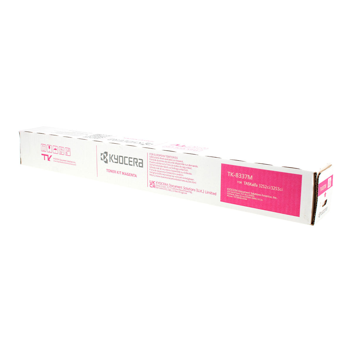 OEM Kyocera Mita TK-8377M (1T02XDBUS0) Toner Cartridge, Magenta, 20K Yield