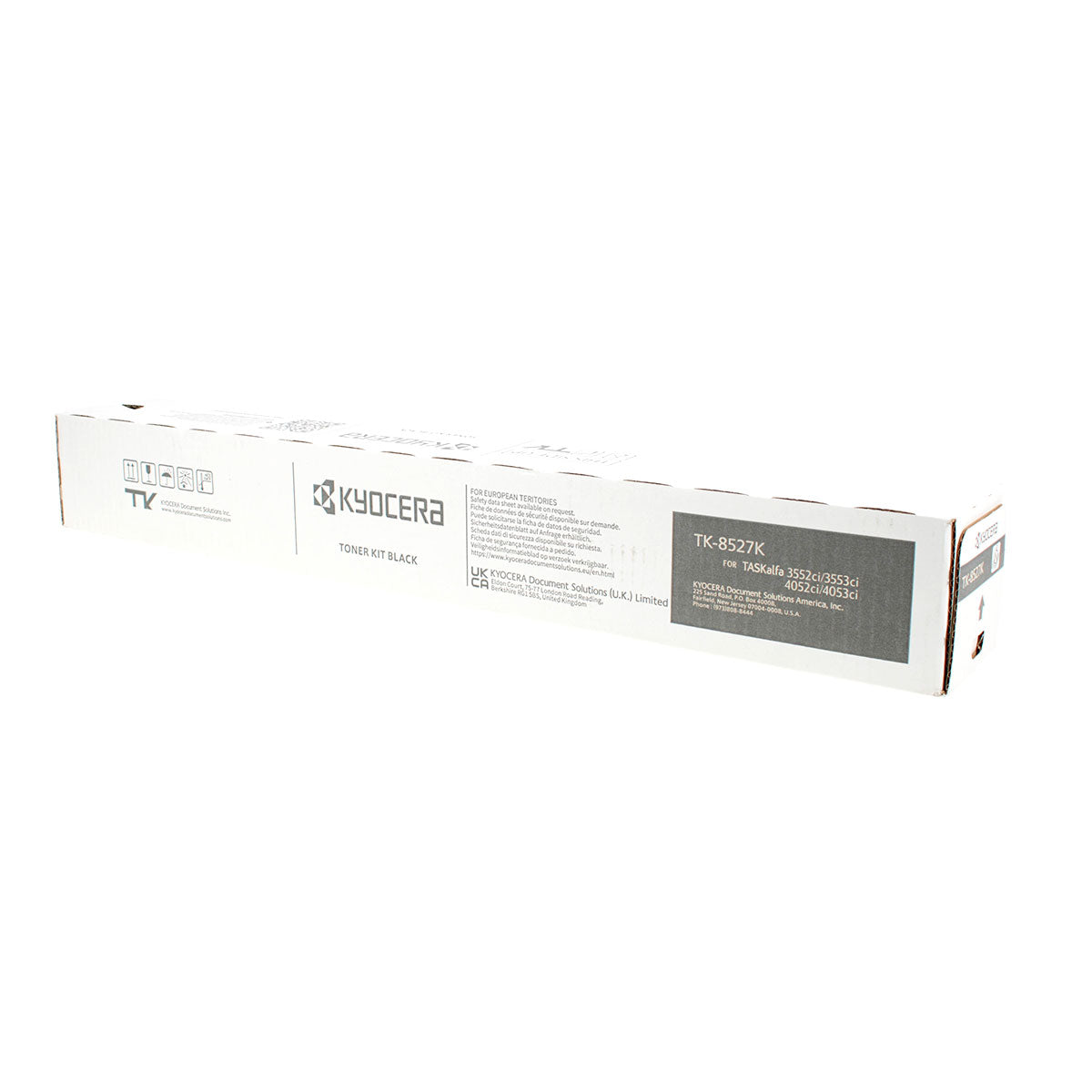 OEM Kyocera Mita TK-8527K (1T02RM0US0) Toner Cartridge, Black, 25K Yield