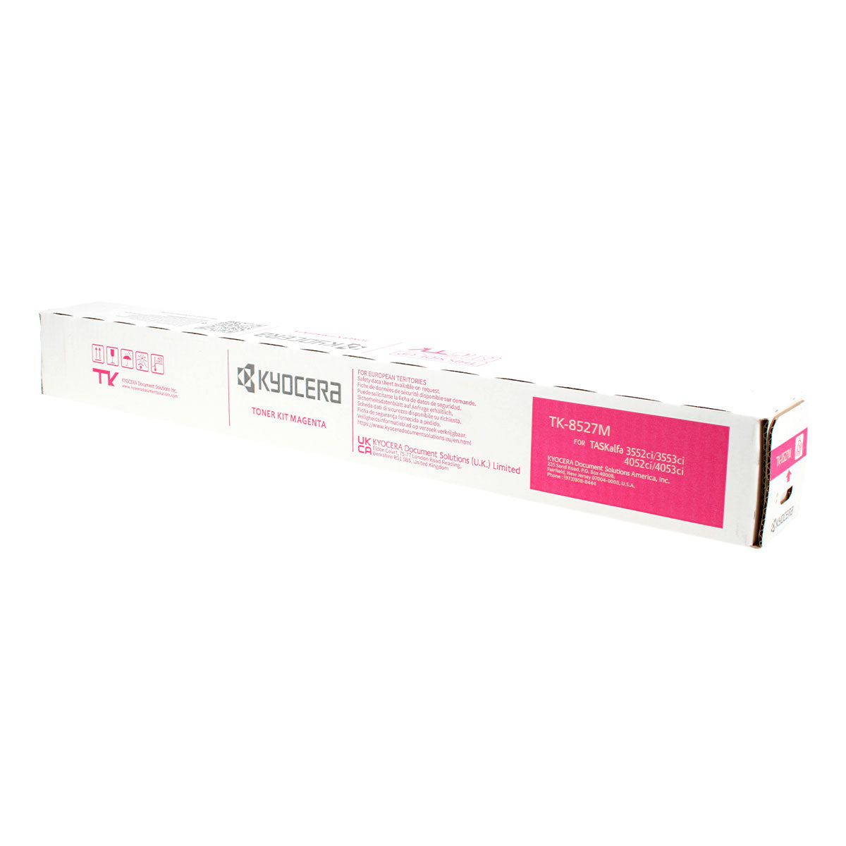 OEM Kyocera Mita TK-8527M (1T02RMBUS0) Toner Cartridge, Magenta, 15K Yield