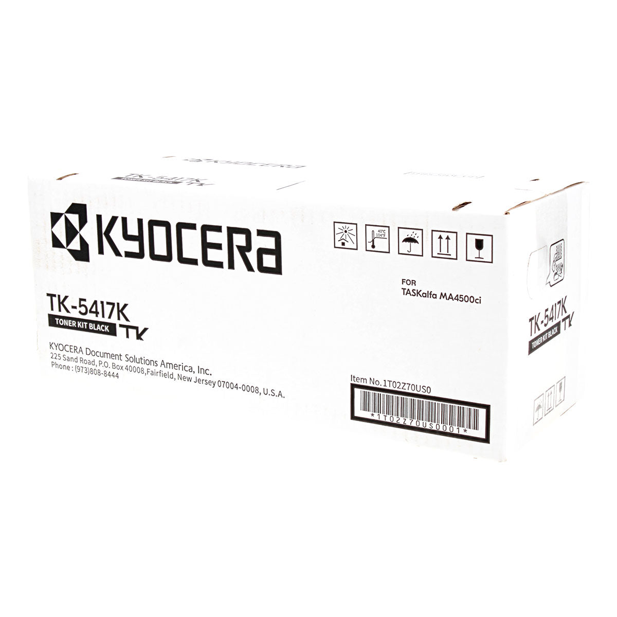 OEM Kyocera Mita TK-5417K (1T02Z70US0) Toner Cartridge, Black, 20K Yield