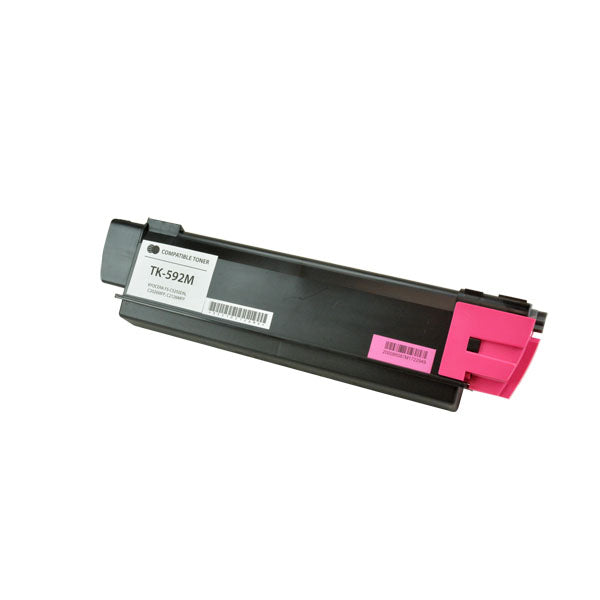 Compatible Kyocera Mita TK-592M (1T02KVBUS0) Toner Cartridge, Magenta, 5K Yield