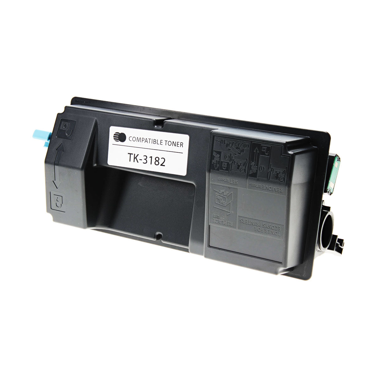 Compatible Kyocera Mita TK-3182 (1T02T70US0) Toner Cartridge, Black, 21K Yield