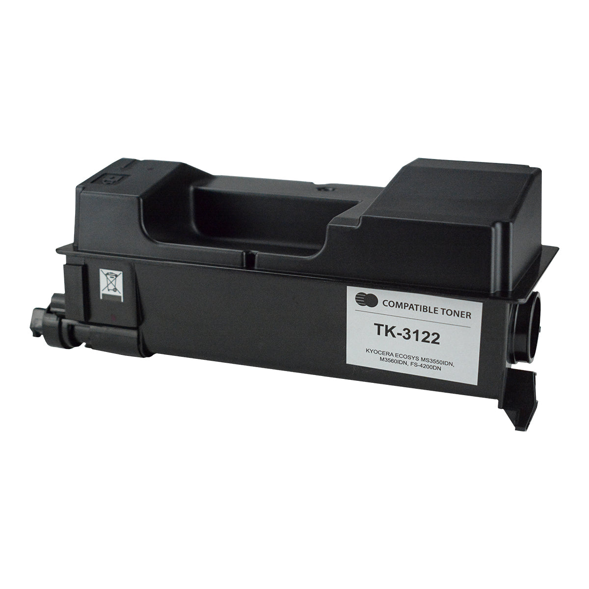Compatible Kyocera Mita TK-3122 (1T02L10US0) Toner Cartridge, Black, 32K Yield Jumbo