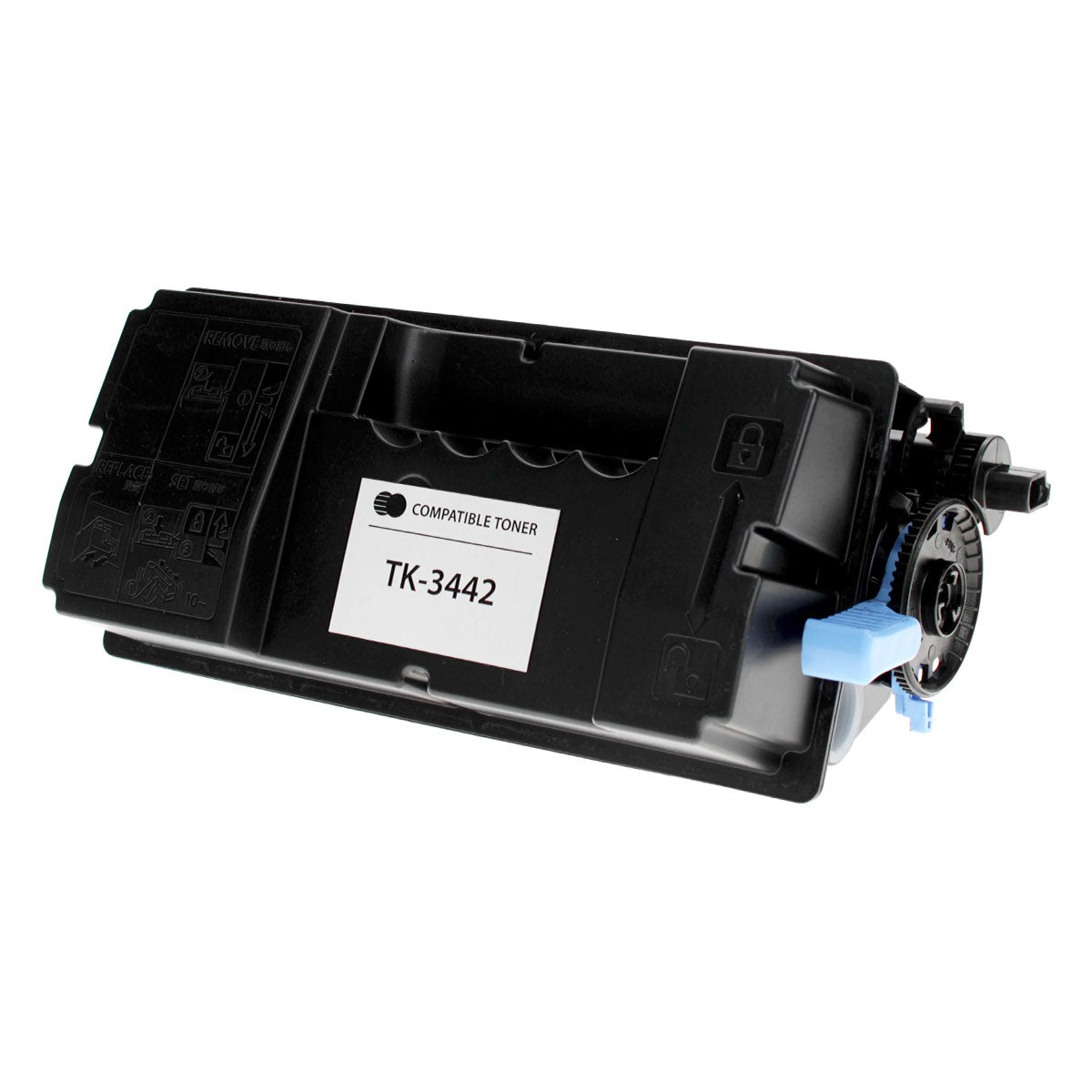 Compatible Kyocera Mita TK-3442 (1T0C0T0US0) Toner Cartridge, Black, 40K Yield, (With Chip)