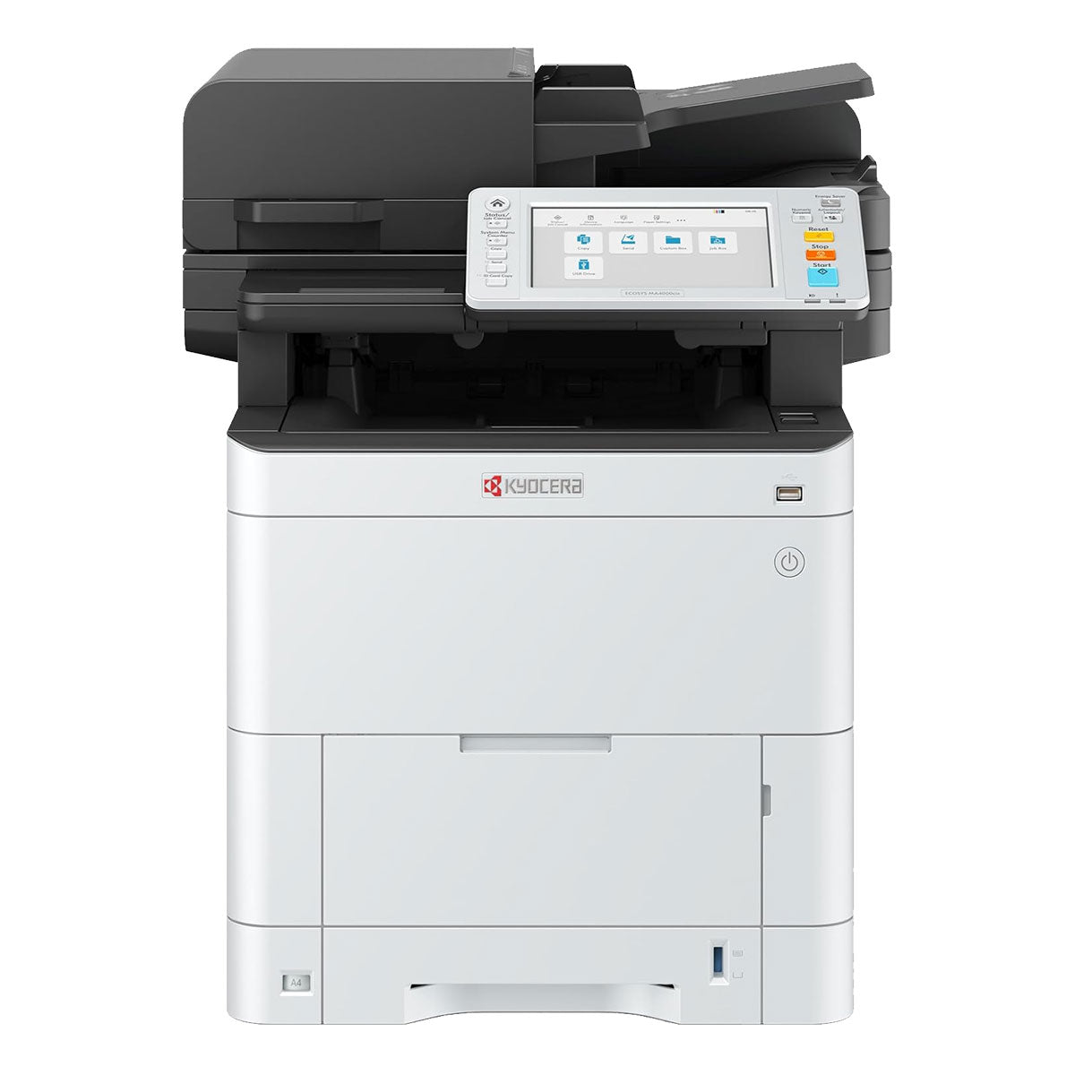 OEM Kyocera Mita MA4000cix (1102Z42US0) MFP, 42 ppm Color, Print, Copy, Scan, Starter Toner, K=6K Yield, CMY=5k Yield