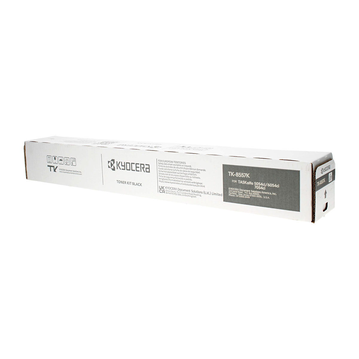 OEM Kyocera Mita TK-8557K (1T02XC0US0) Toner Cartridge, Black, 40K Yield