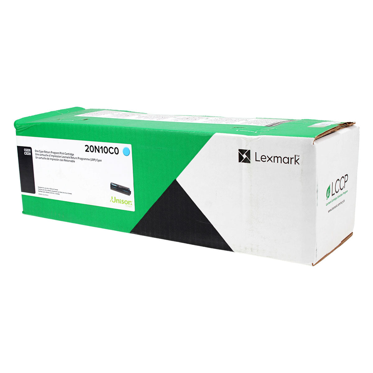 OEM Lexmark  (20N10C0) Toner Cartridge, Cyan, 1.5K Yield