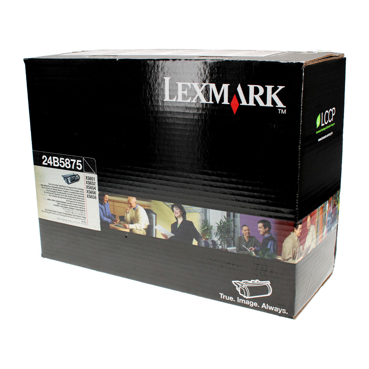 OEM Lexmark  (24B5875) Toner Cartridge, Black, 30K High Yield