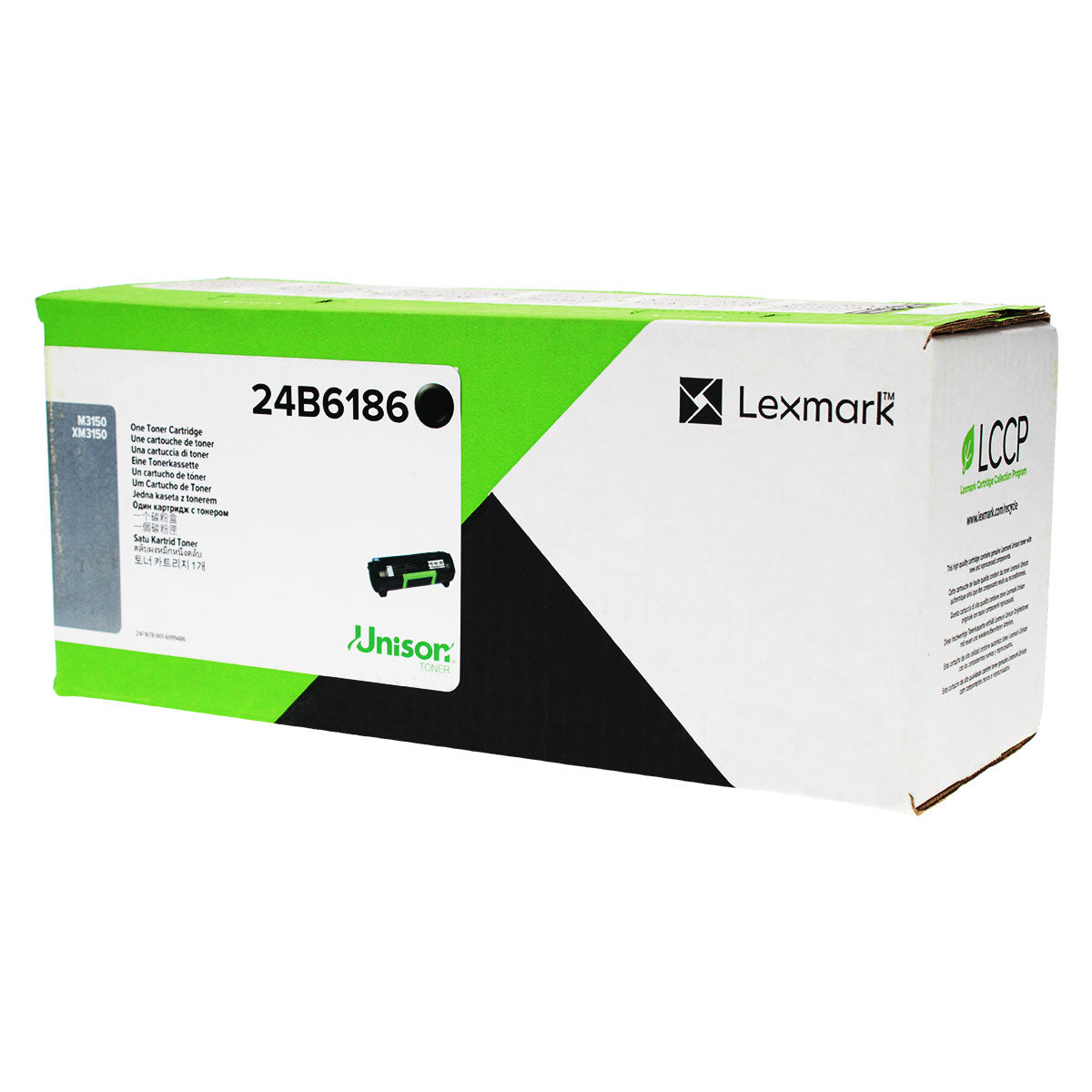 OEM Lexmark  (24B6186) Toner Cartridge, Black, 16K Yield