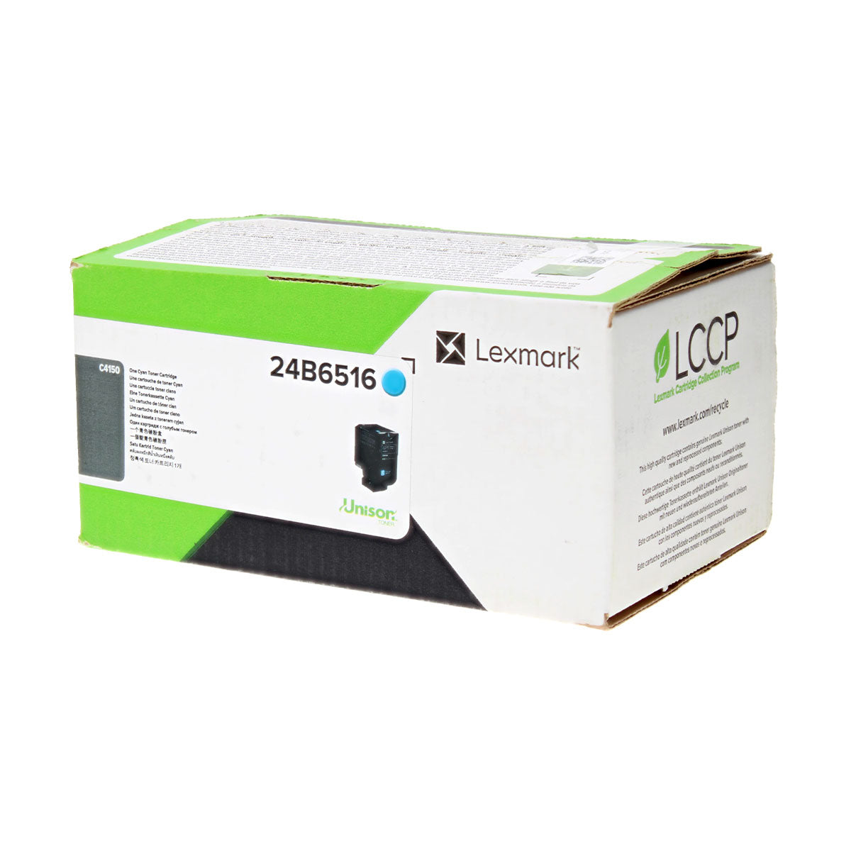 OEM Lexmark  (24B6516) Toner Cartridge, Cyan, 10K Yield