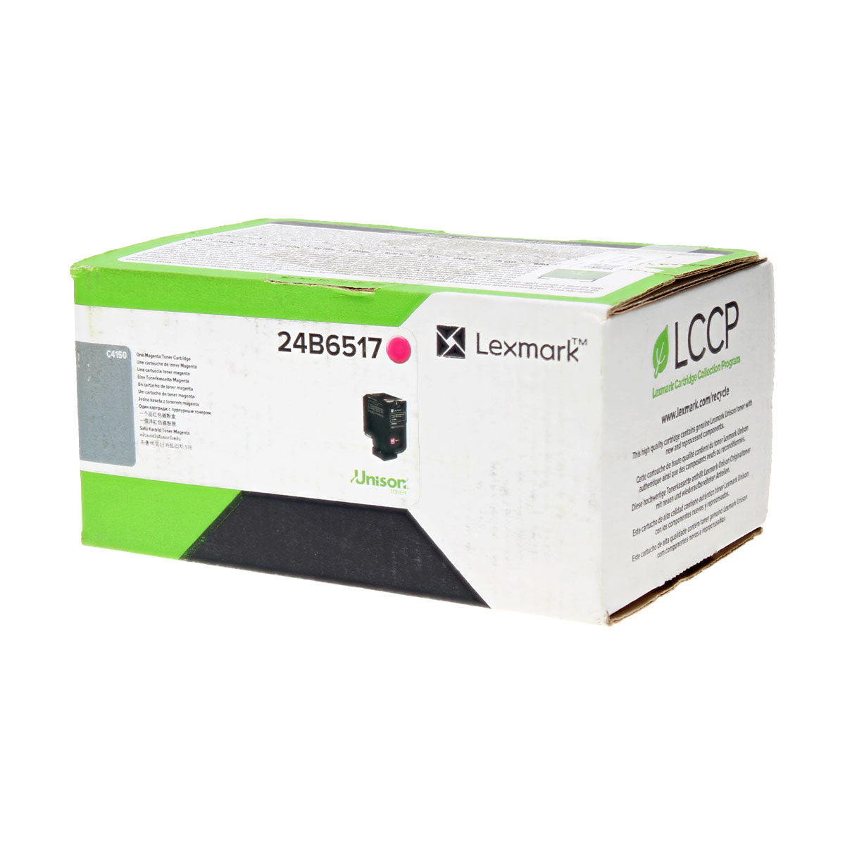 OEM Lexmark  (24B6517) Toner Cartridge, Magenta, 10K Yield