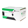 OEM Lexmark  (74C10M0) Toner Cartridge, Magenta, 3K Yield, Return Program