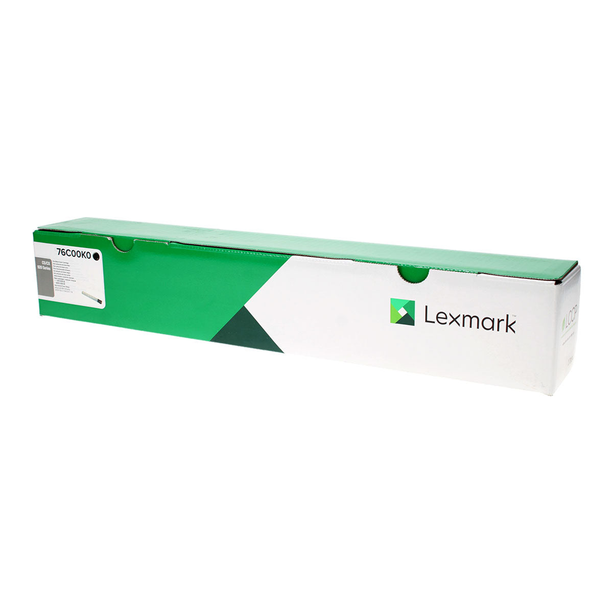 OEM Lexmark  (76C00K0) Toner Cartridge, Black, 18.5K Yield