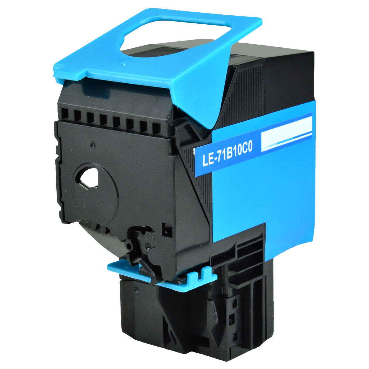 Remanufactured Lexmark 71B10C0 (71B0020) Toner Cartridge, Cyan, 2.3K Yield