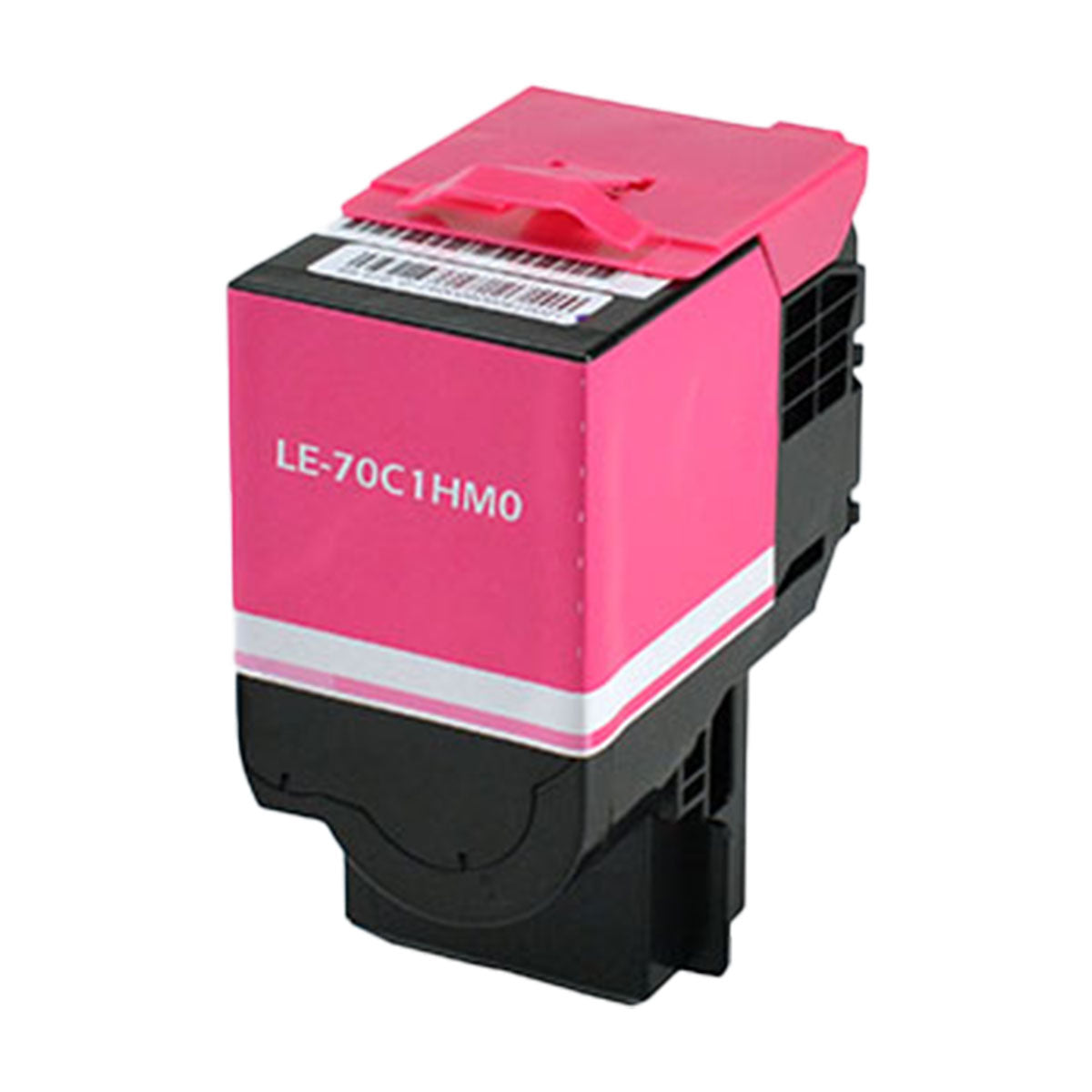 Compatible Lexmark 701HM (70C1HM0) Toner Cartridge, Magenta, 3K High Yield