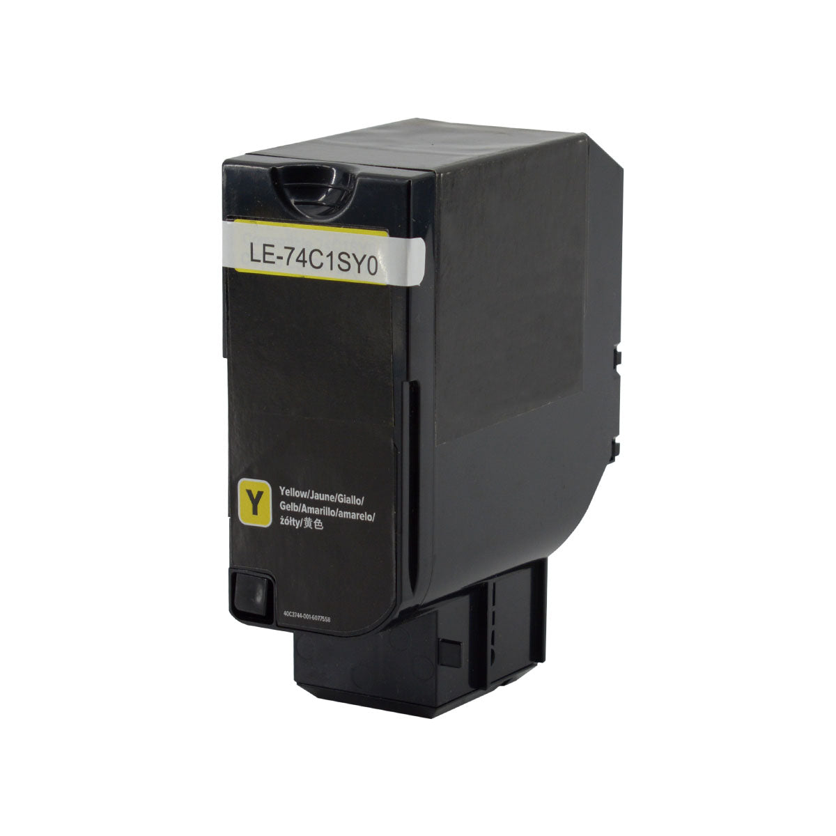 Remanufactured Lexmark 74C1SY0 Toner Cartridge, Yellow, 7K High Yield, Made in USA