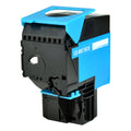 Remanufactured Lexmark 801SC (80C0S20) Toner Cartridge, Cyan, 2K Yield
