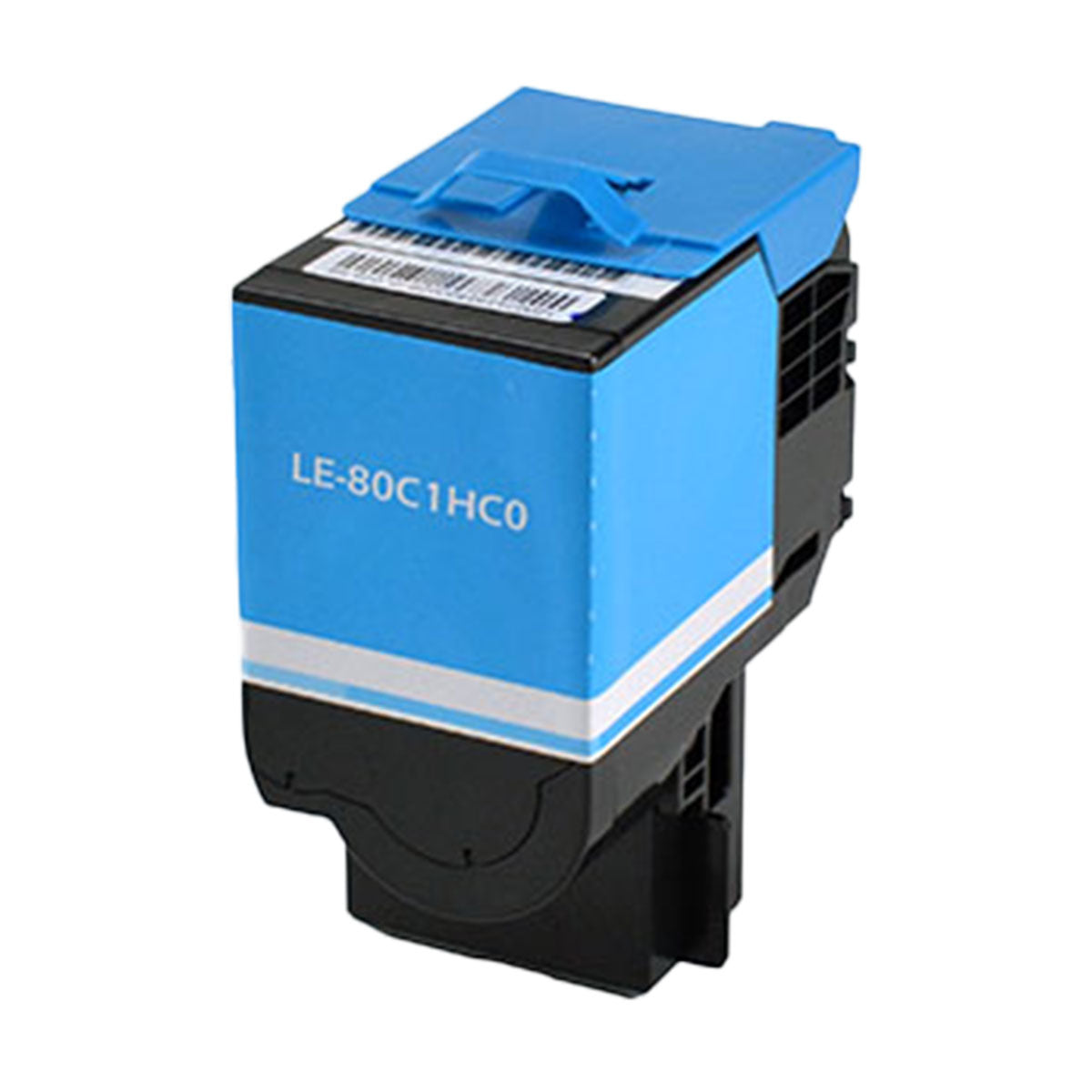 Compatible Lexmark 801HC (80C1HC0) Toner Cartridge, Cyan, 3K High Yield
