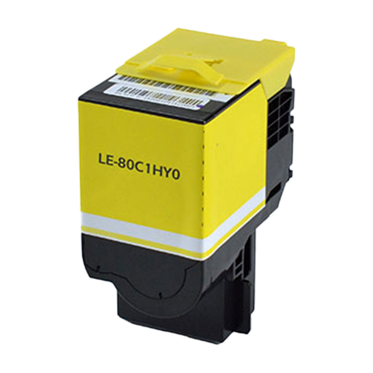 Compatible Lexmark 801HY (80C1HY0) Toner Cartridge, Yellow, 3K High Yield