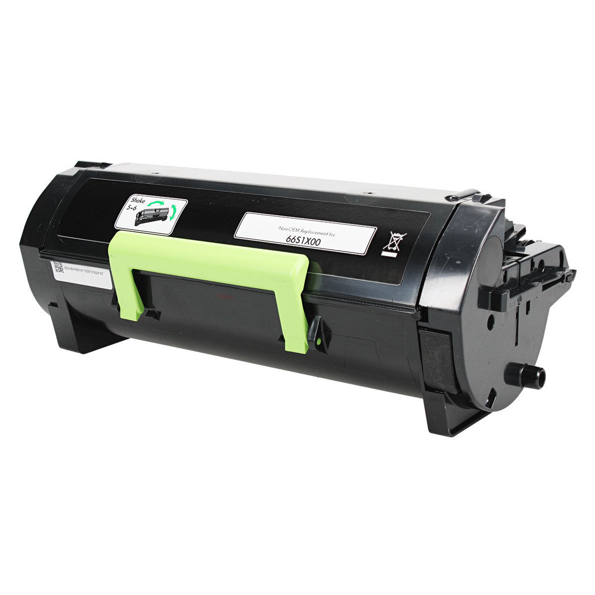 Reman Lexmark 661X (66S1X00) Toner Cartridge, Black, 31K Extra High Yield