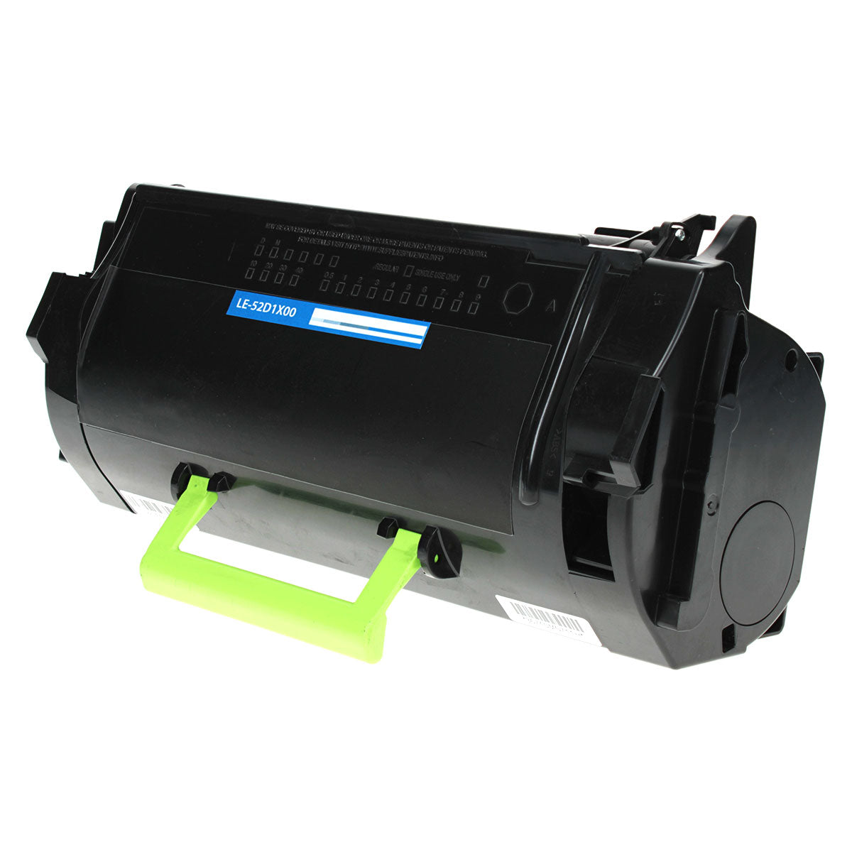 Reman Lexmark 521X 520XA (52D1X00) Toner Cartridge, Black, 45K Extra High Yield
