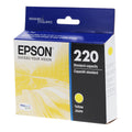 OEM Epson 220 (T220420) Inkjet, Yellow, 165 Yield