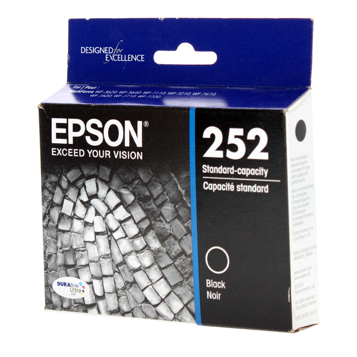 OEM Epson 252 (T252120) Inkjet, Black, 350 Yield