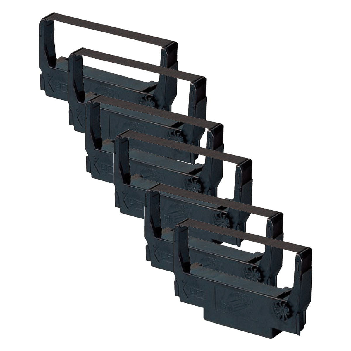 Compatible Epson ERC-30B POS Ribbon, Black, 6 Pack Value Pack