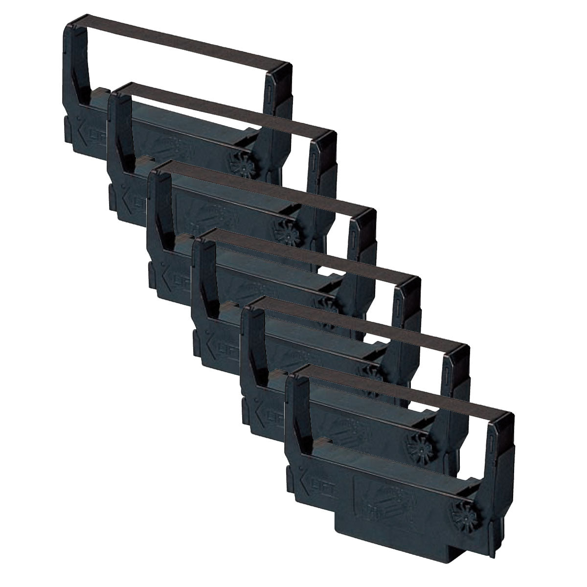 Compatible Epson ERC-30BR POS Ribbon, Black/Red, 6 Pack Value Pack